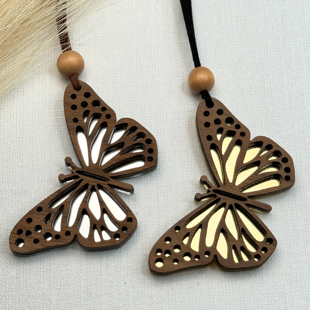 Boho Butterfly Car Charm