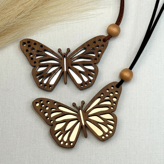 Boho Butterfly Car Charm
