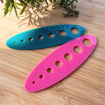 Acrylic Herb Stripper - Colourful Kitchen Tool