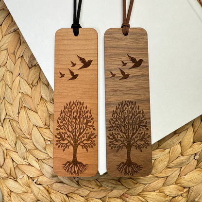 Tree of Life Wooden Bookmark