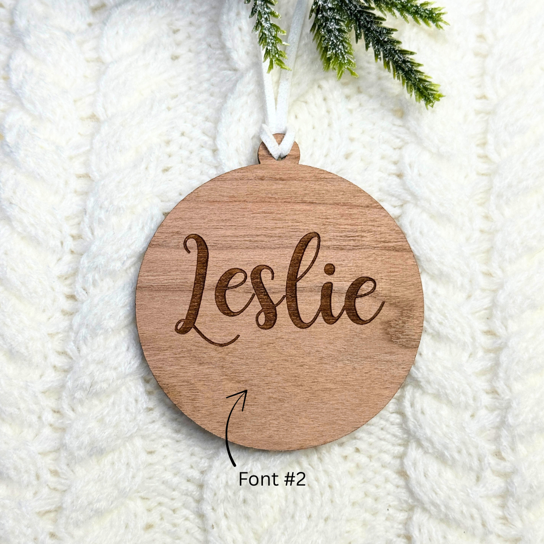 Good Friends Are Like Stars Wooden Ornament – Personalized Friendship Gift