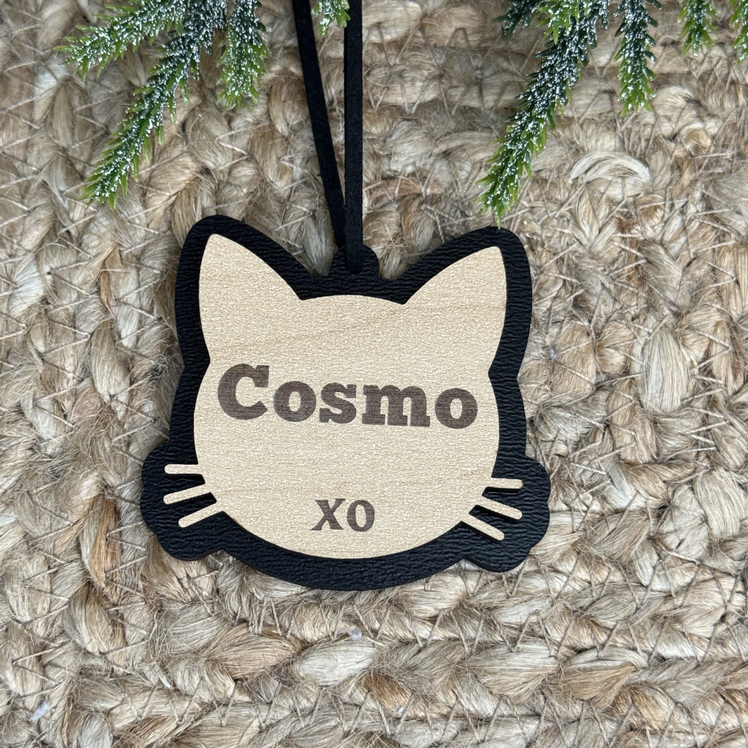 Custom Cat Ornament
