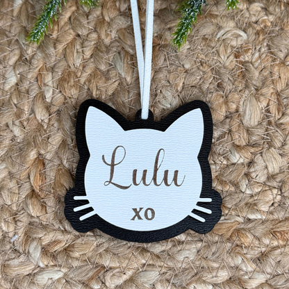 Custom Cat Ornament