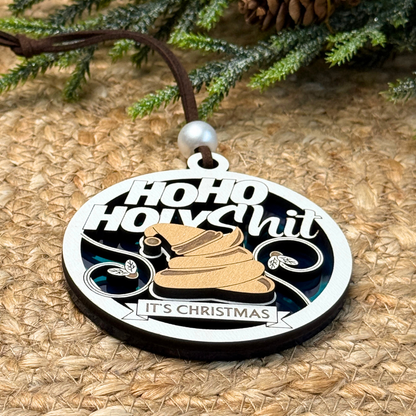 Ho Ho Holy Shit – Funny Adult Christmas Ornament