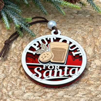 I Put Out for Santa – Funny Christmas Ornament