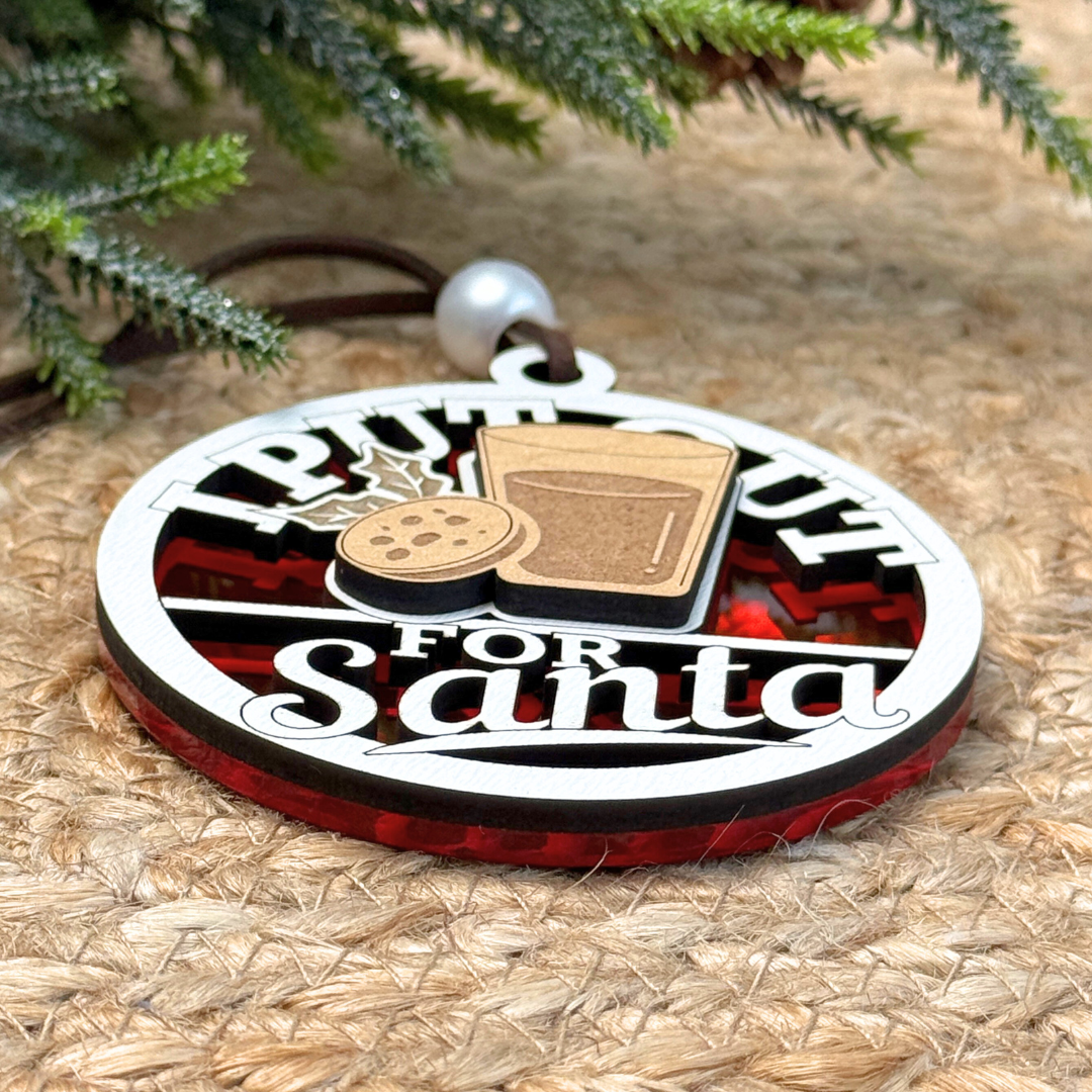 I Put Out for Santa – Funny Christmas Ornament