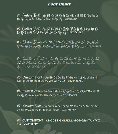 Forest Tree Wooden Keychain