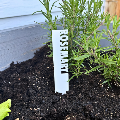 Custom Plant Markers - Herb, Vegetable & Garden Stakes