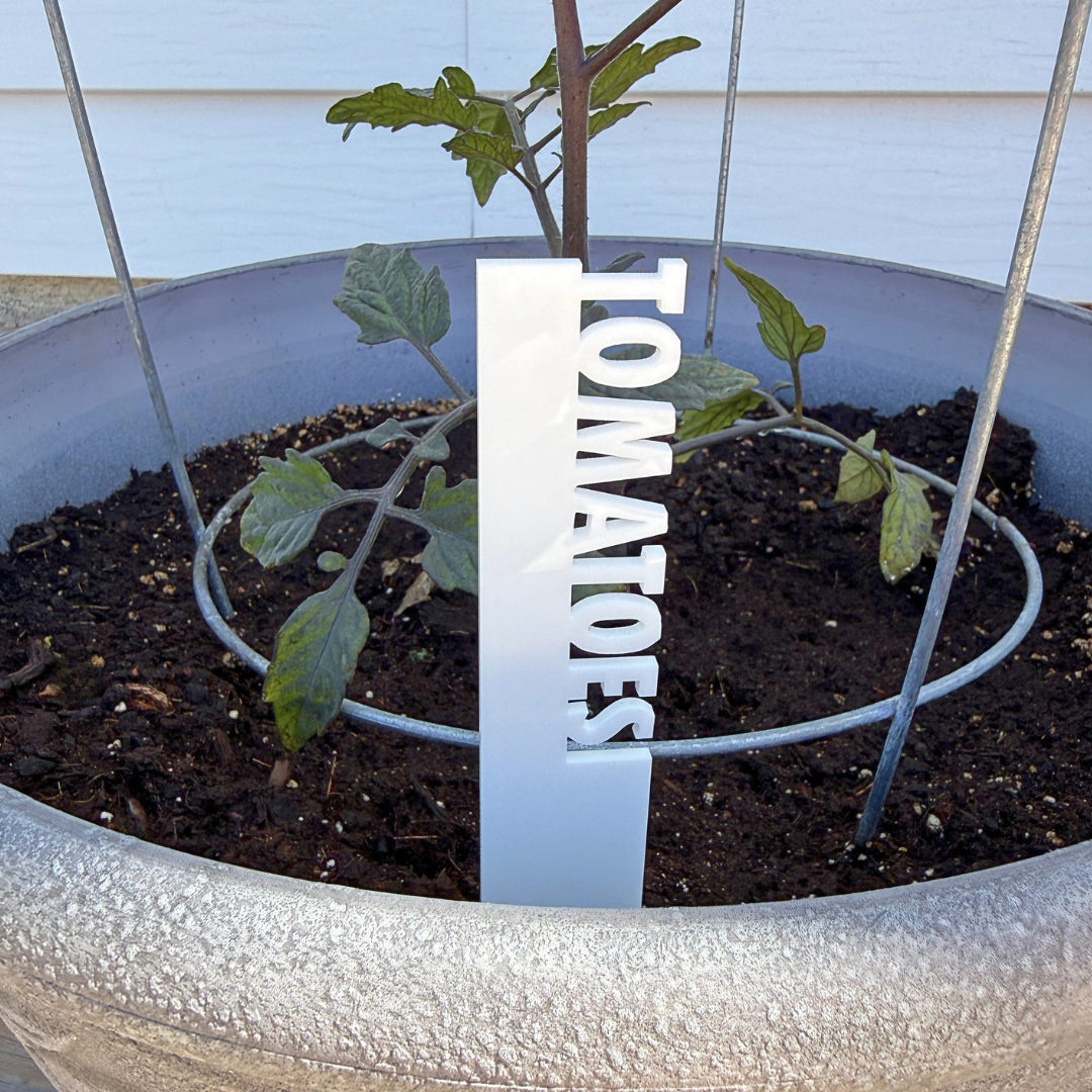 Custom Plant Markers - Herb, Vegetable & Garden Stakes